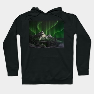 Green Northern Lights Hoodie